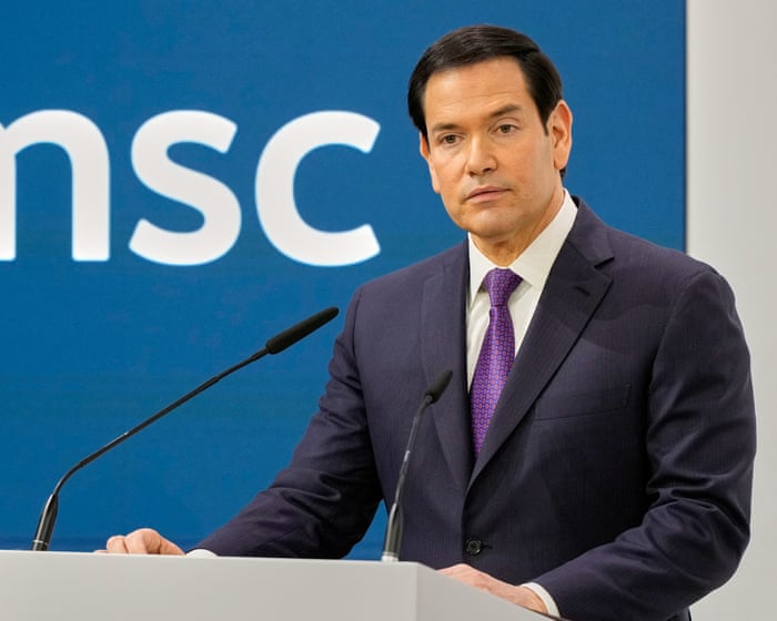 Rubio tells Europe US wants renewed alliance – but on Trump’s terms