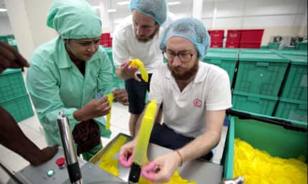 Condom factory testing