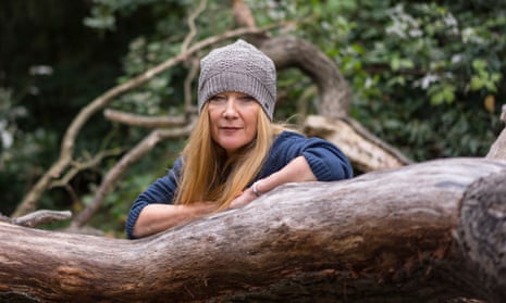 Andrea Arnold photographed in Oxleas Woods in London