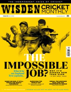 The new issue of Wisden is out now.
