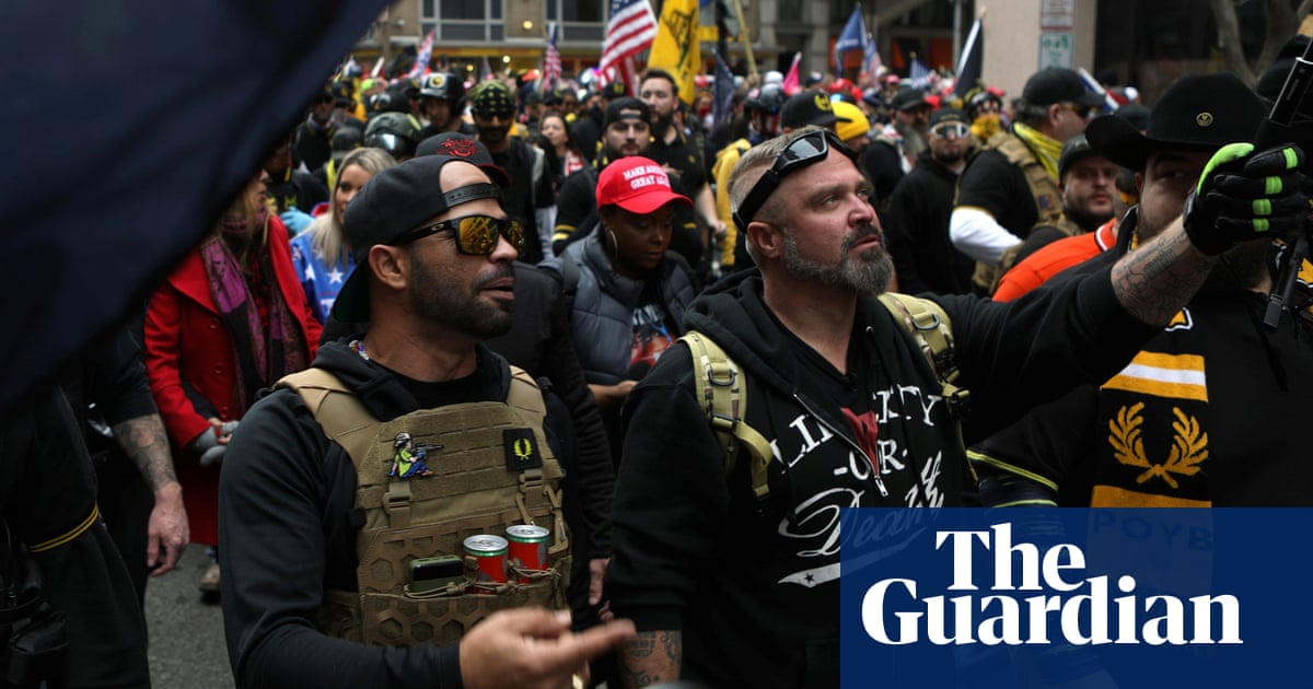 Proud Boys and other far-right groups raise millions via Christian funding site