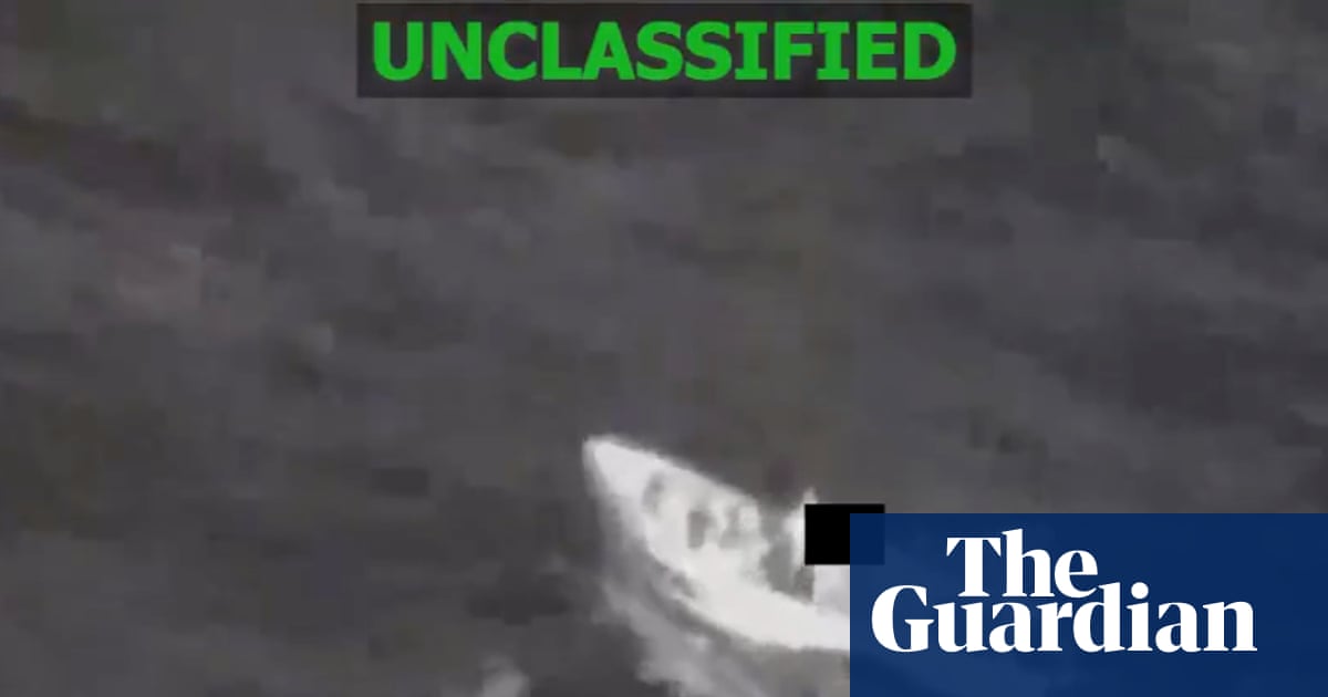 Search for survivors after US strikes on alleged drug boats
