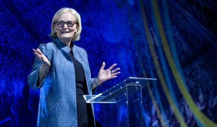 Amanda Blanc, the chief executive of Aviva.