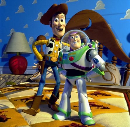 A still from the first Toy Story film in 1995.