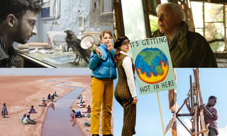 Scenes from climate-related films