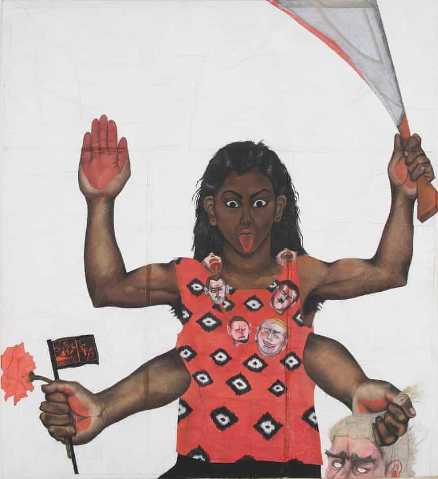 Sutapa Biswas’s Housewives With Steak Knives.