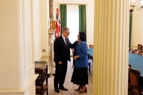 Keir Starmer appoints Shabana Mahmood as home secretary following his cabinet reshuffle.