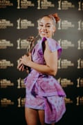 Jorja Smith at the 2021 Rated awards.