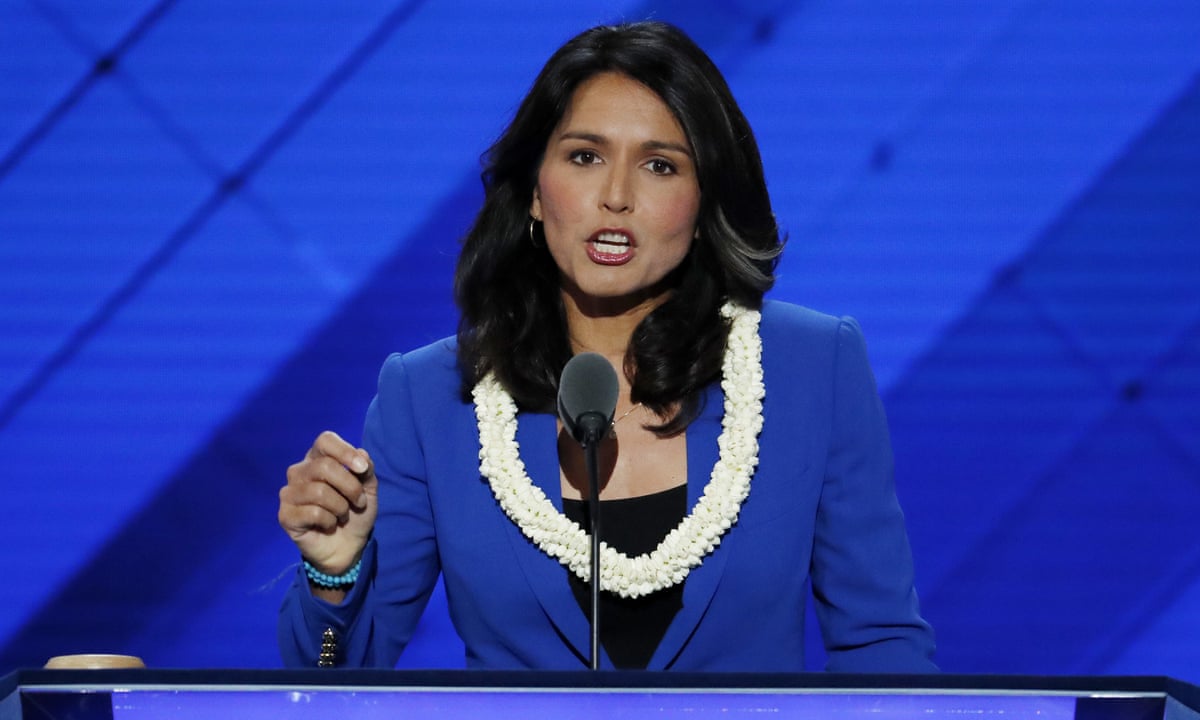 Tulsi Gabbard Democrat Says She Will Run For President In 2020 Us News The Guardian
