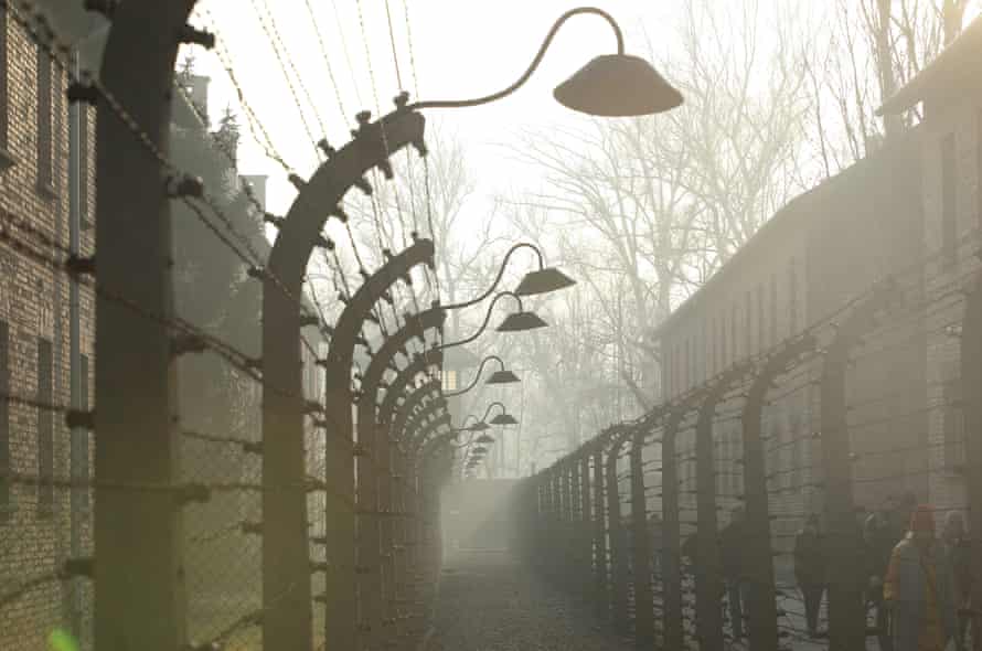 The former Nazi concentration camp at Auschwitz-Birkenau.
