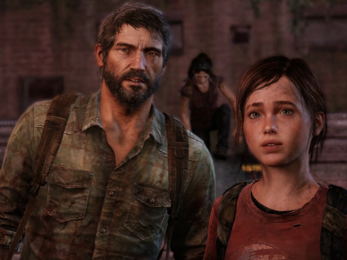 Joel and Ellie in The Last of Us. So many feels.