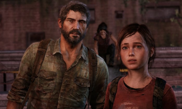 Still from "The Last of Us" showing the two main characters.