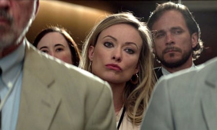 Vampish … Olivia Wilde as journalist Kathy Scruggs in Richard Jewell.
