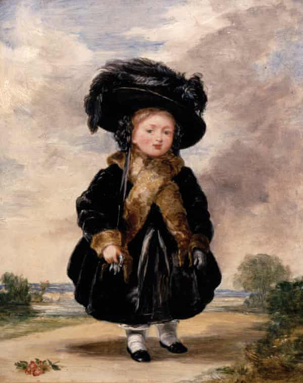 Queen Victoria, aged four (oil on panel), by Stephan Poyntz Denning (1795-1864)