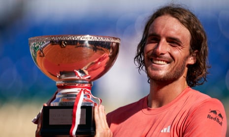 Stefanos Tsitsipas made short work of Norwegian eighth seed Casper Ruud as he seized a third Monte Carlo Masters title in four years with a 6-1, 6-4 victory on Sunday.