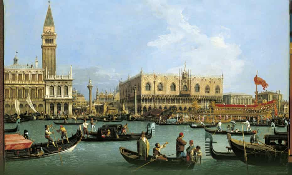 Canaletto - The Bacino di S. Marco on Ascension Day, c.1733–4