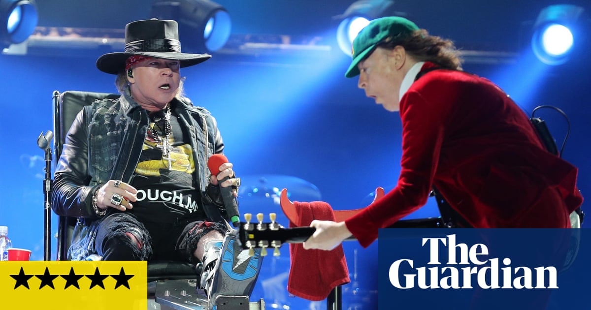Ac Dc Review Axl Rose Brings Menace As Rock Legends Pull Off A Triumph Music The Guardian