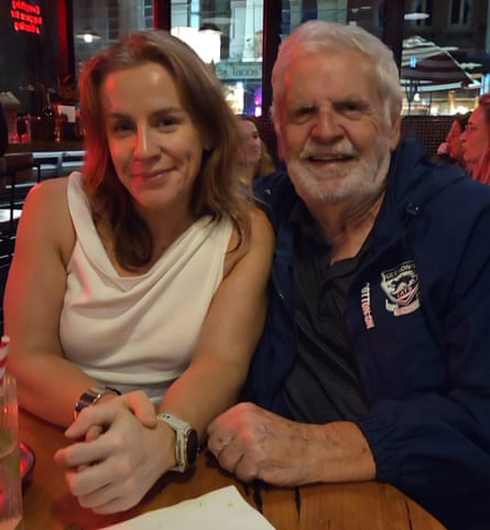 Anna Spargo-Ryan and her father, David Ryan.