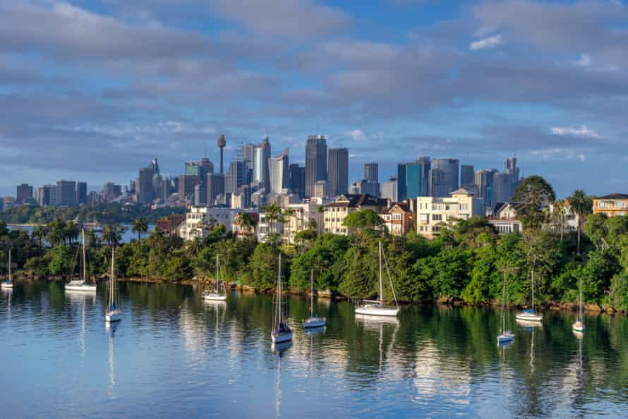 Mosman Bay looks across to Cremorne and the city of Sydney