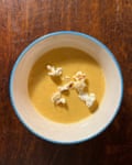 America’s Test Kitchen’s beer cheese soup doubles down on its sweetness with carrot. Thumbnail pics direct from Felicity’s kitchen.