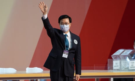 John Lee declares victory in the secret ballot to become Hong Kong's next chief executive