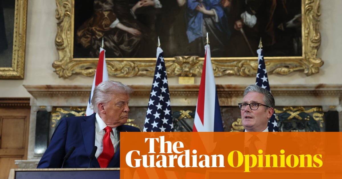 The Guardian view on Trump’s state visit to Britain: plenty of glitter, but this was gilt, not gold