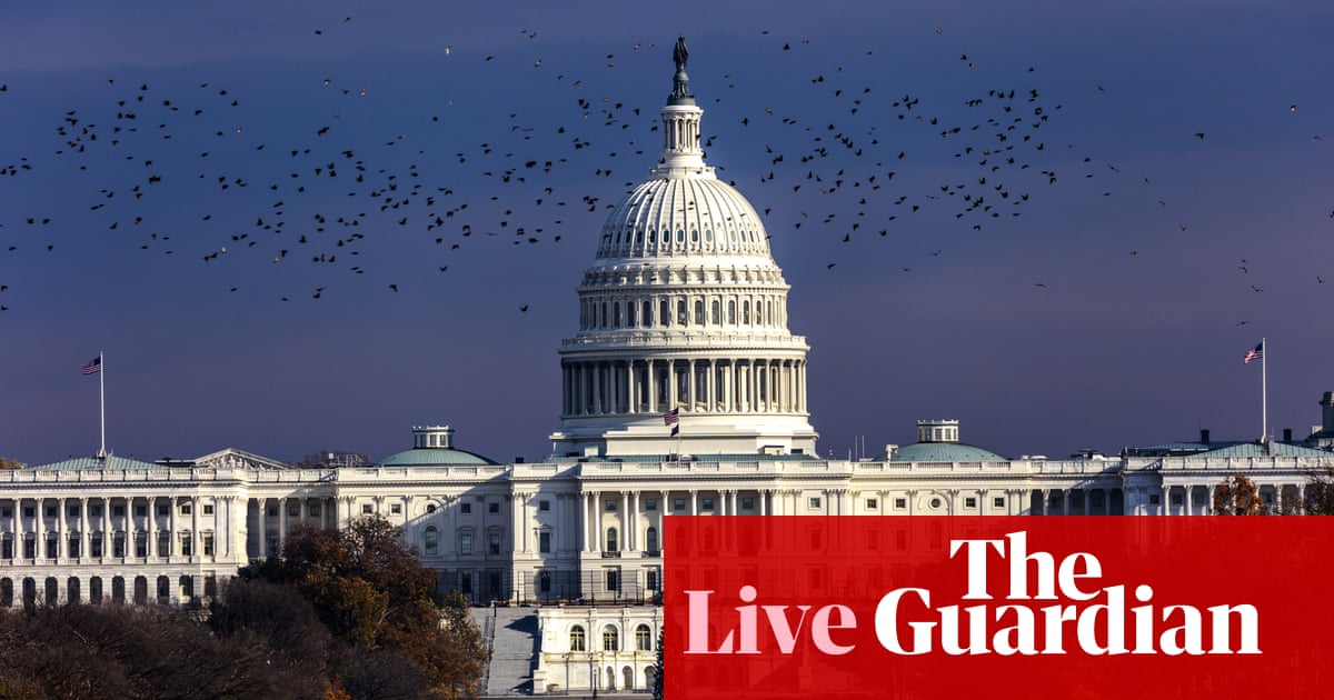 US government shutdown averted after vaccine mandate standoff – live
