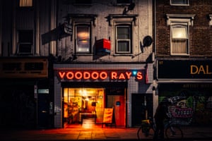 Voodoo Ray’s by Carl Gray, Hackney, London, in November 2022