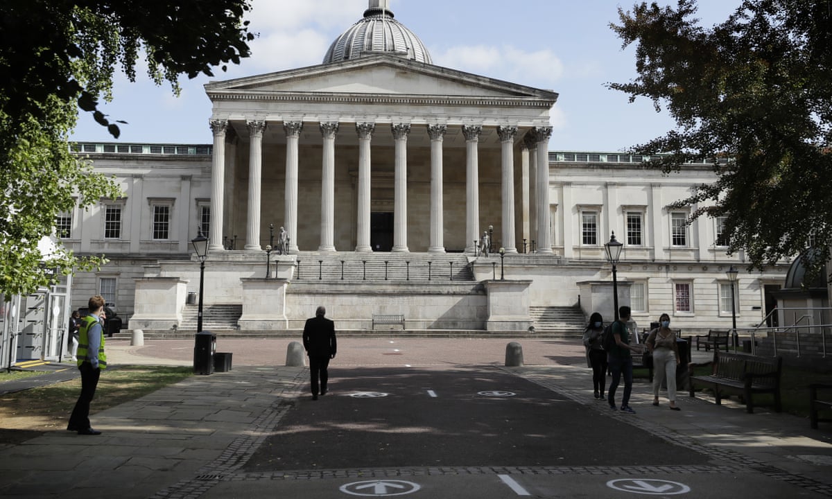 Ucl Tells Students Stay Away For At Least Seven Weeks Over Covid Fears Higher Education The Guardian