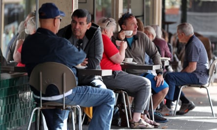 Prendre un café à Fremantle, le quartier portuaire de Perth.