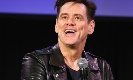 Jim Carrey at Vulture festival in Hollywood on Sunday.