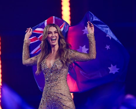 She was phenomenal, she was iconic': Delta Goodrem wins praise as Australia places fourth at Eurovision | Eurovision 2026 | The Guardian She was phenomenal, she was iconic': Delta Goodrem wins praise as Australia places fourth at Eurovision | Eurovision 2026 | The Guardian