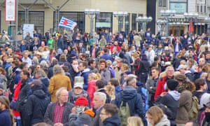 protests braced
