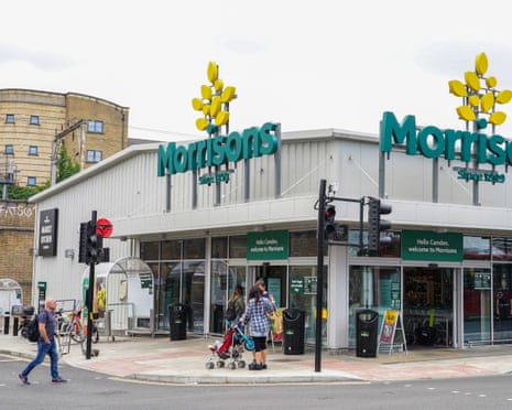 A photo of a Morrisons supermarket in Camden, London.