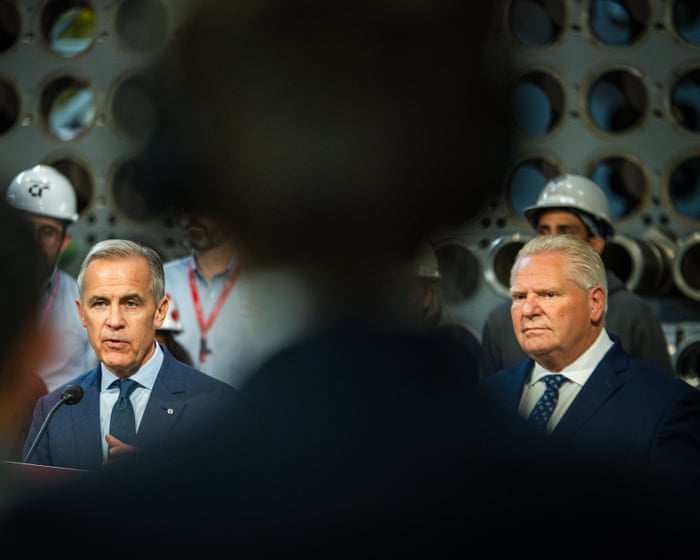 Ontario premier will pause ad criticizing Trump tariffs as US-Canada trade talks remain in limbo – live