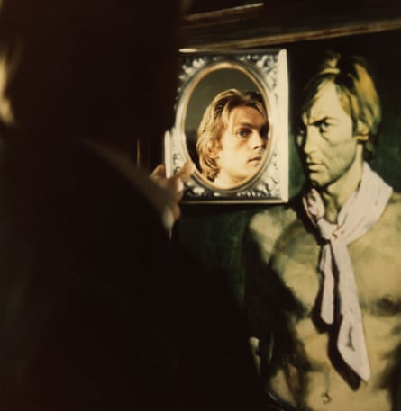 Helmut Berger in Massimo Dallamano’s 1970 film Dorian Gray.