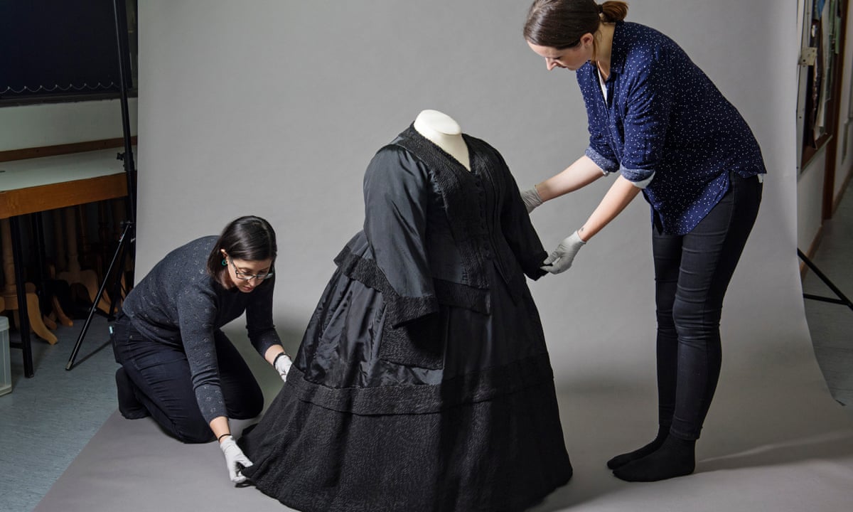 Queen Victoria's mourning dress among items in Disease X exhibition | Exhibitions | The Guardian Queen Victoria's mourning dress among items in Disease X exhibition | Exhibitions | The Guardian