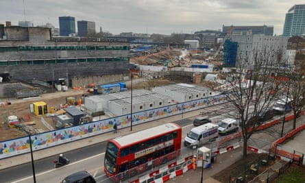 View from Carol Hardy’s flat in Camden.