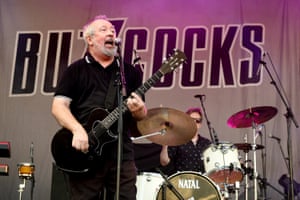 Performing right to the end, here’s Pete Shelley playing with Buzzcocks at Manchester’s Sounds of the City earlier this year.