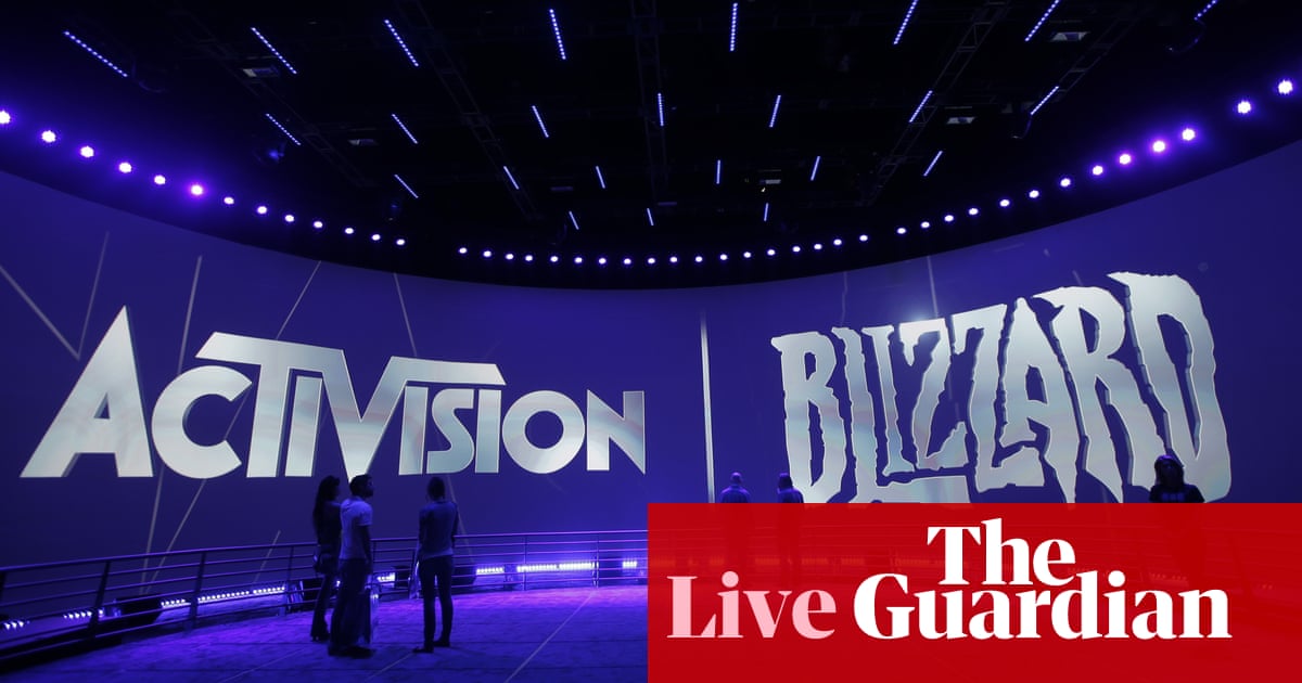 Microsoft to buy Activision Blizzard in $68.7bn deal; UK real wages fall in cost of living crunch – business live