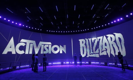 The Activision Blizzard Booth is shown on June 13, 2013 the during the Electronic Entertainment Expo in Los Angeles