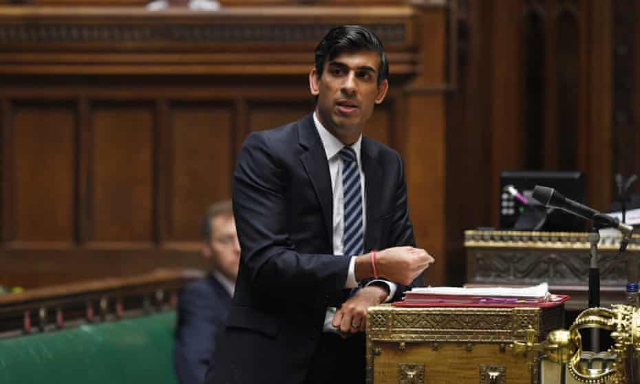 Rishi Sunak gives a statement in the House of Commons on 22 October.