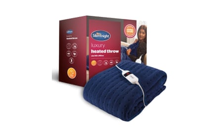Silentnight Luxury Heated Throw