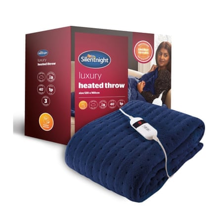 Silentnight Luxury Heated Throw