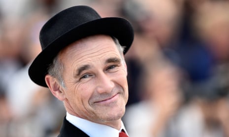 Friendly giant ... Mark Rylance in Cannes earlier this year.