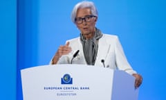 European Central Bank president, Christine Lagarde