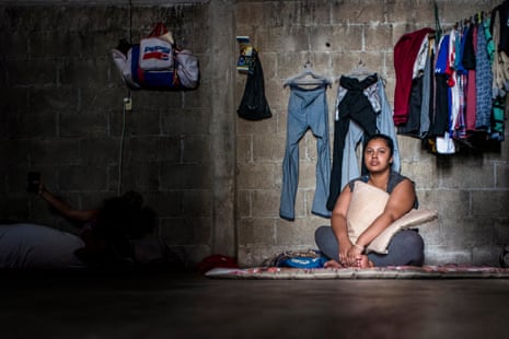 Carla (not her real name), 20, fled Honduras and is currently asking for refugee status in Mexico
