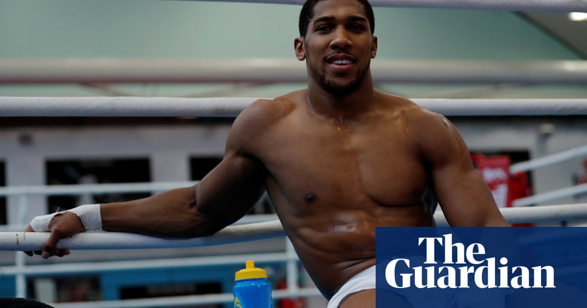 humble anthony joshua has his sights on top of the boxing humble design tv show