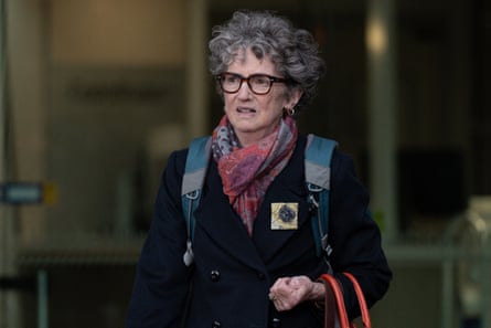 Prosecutor Nanette Rogers departs Latrobe Valley Law courts on June 03, 2025 in Morwell, Australia