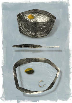 From the series Nesting inspired by feathers found during lockdown by artist Gail Turpin.